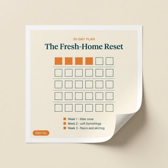 The Fresh-Home Reset 30-day plan